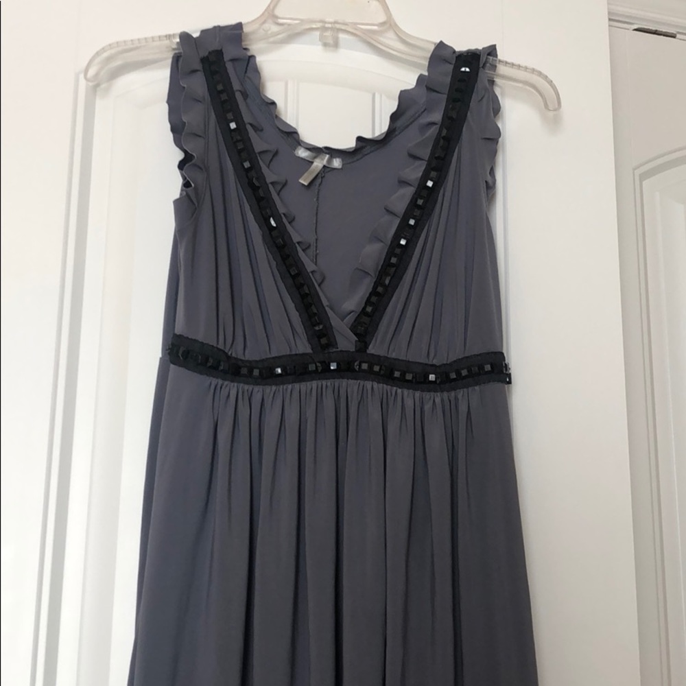 They dress with black accents